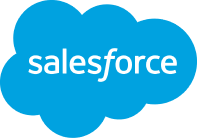 Salesforce logo, symbolizing a leading CRM platform, with details on our network software integration for enhanced customer relationship management.