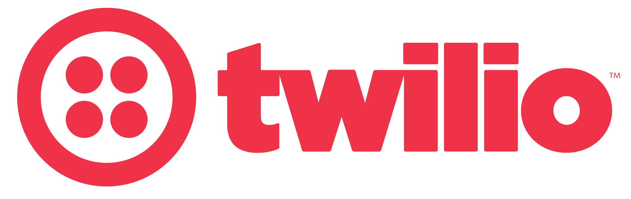 Twilio logo, a communication platform, with details on our MLM software integration for enhanced messaging and communication.