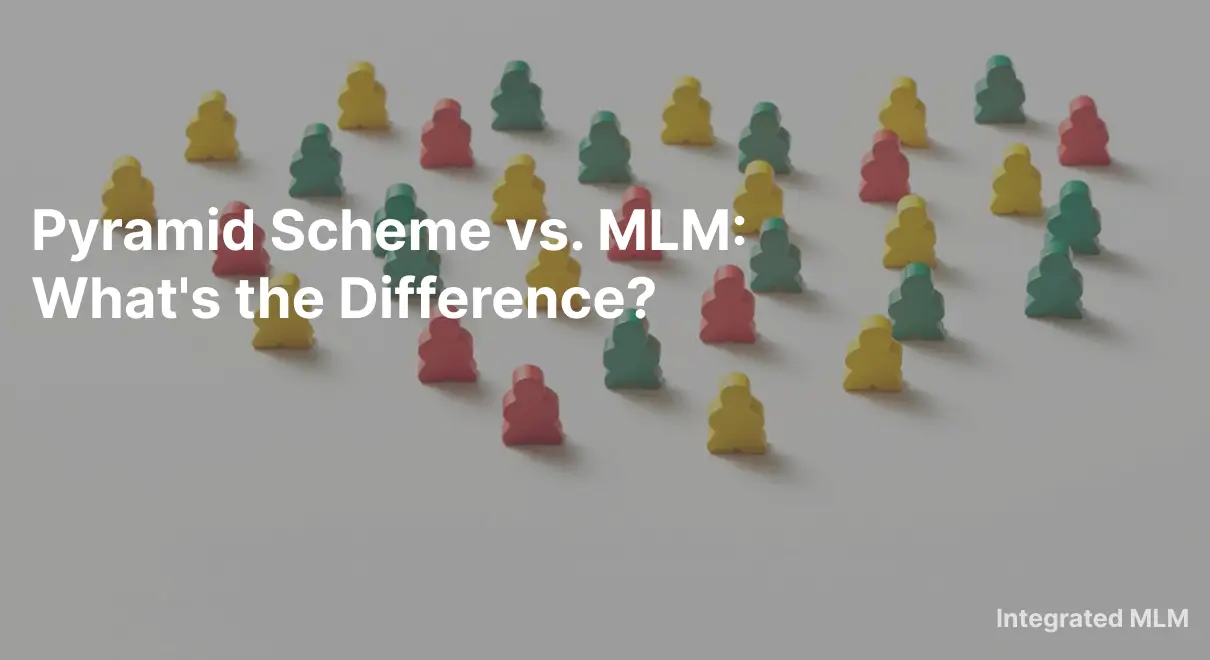 Difference of pyramid vs mlm