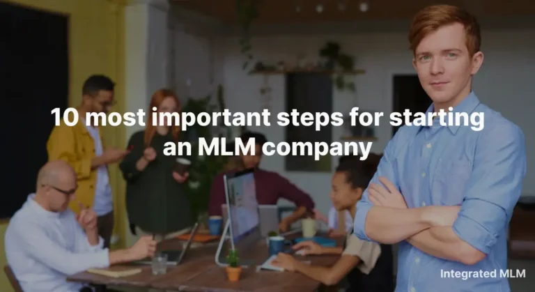 Steps to start an MLM company with a business plan