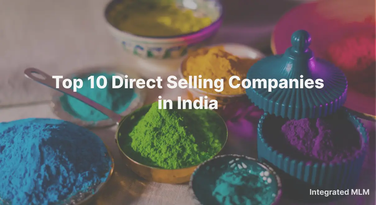 List of top direct selling companies in India showcasing growth and innovation