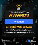 Mobile app company award for Integrated MLM