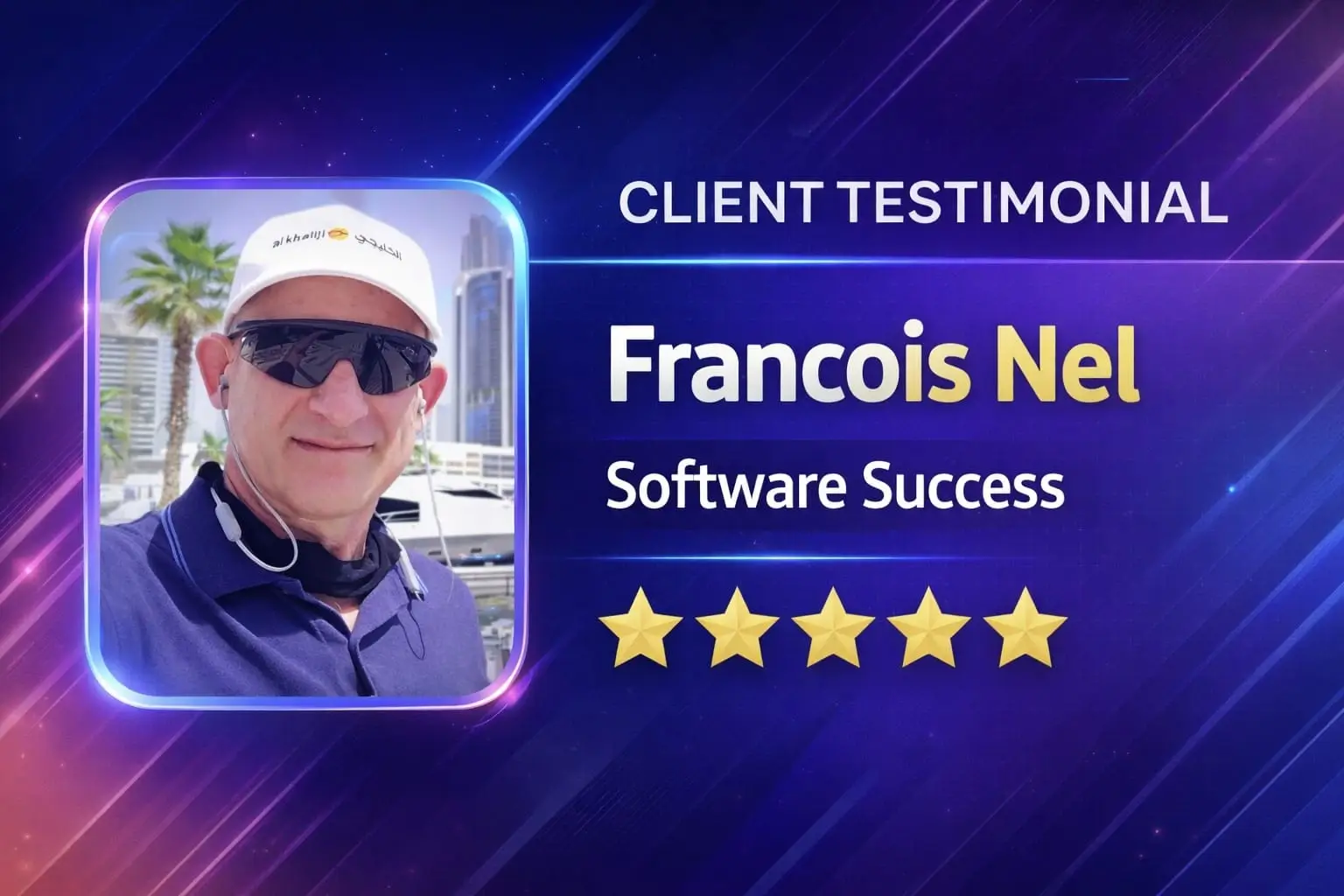 Francois Nel MLM software client video testimonial