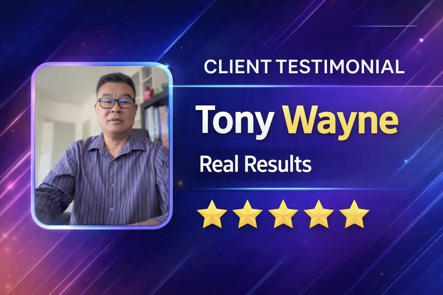 Tony Wayne MLM software client video testimonial