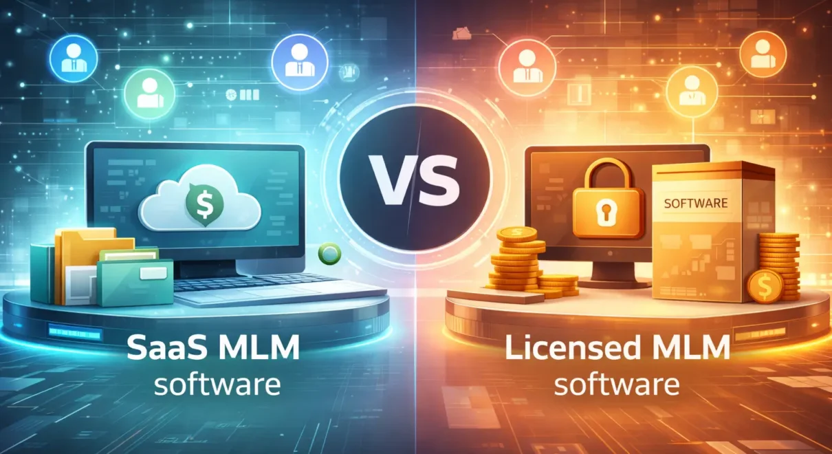 SaaS MLM vs Licensed MLM software comparison