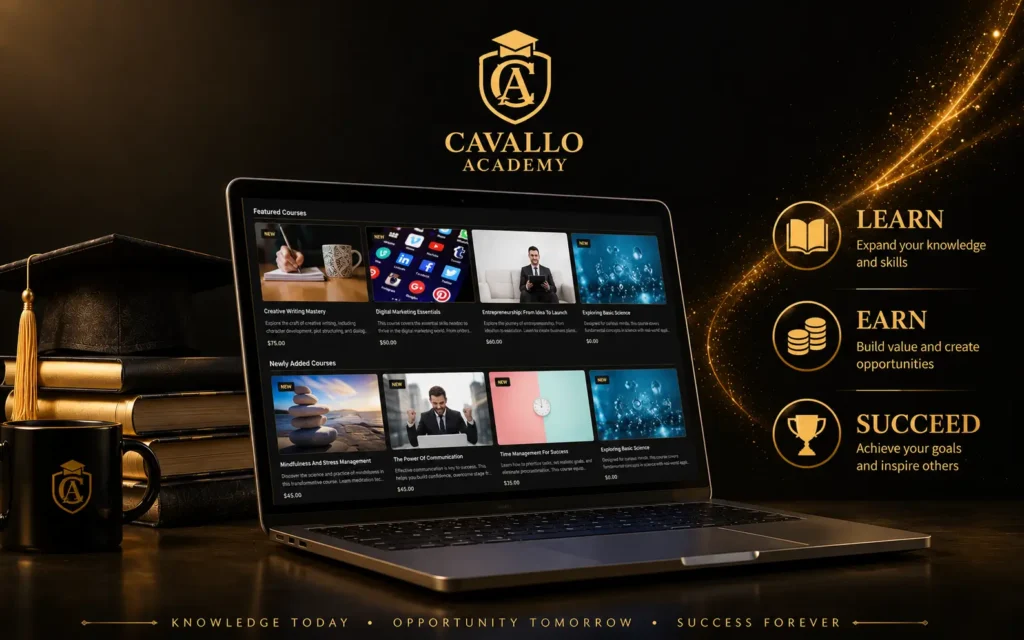Cavalo Academy MLM learning platform case study with automated member training