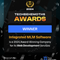 Web development company award for Integrated MLM